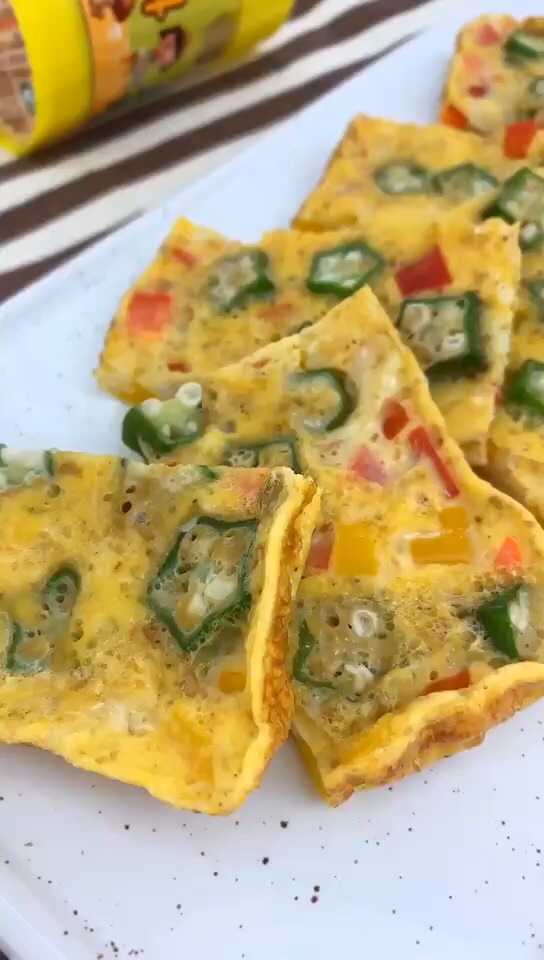 宝宝辅食  银鱼秋葵煎蛋的做法-家常味煎菜谱