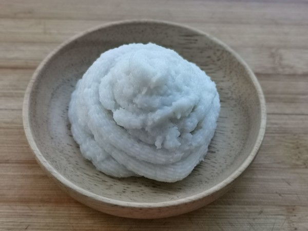 蓝莓山药泥的做法-酸甜味拌菜谱