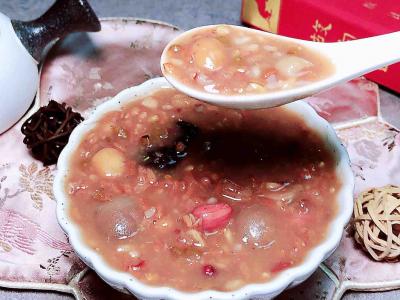 腊八粥（补血补气）的做法-甜味煮菜谱