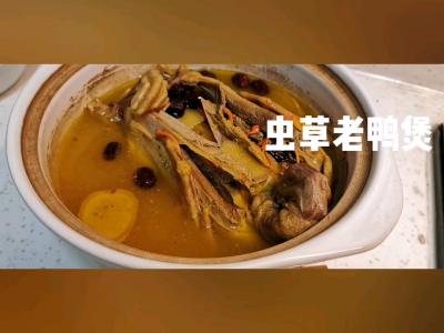 虫草老鸭煲的做法-家常味煮菜谱