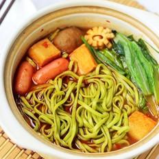 砂锅面的做法-麻辣味煮菜谱