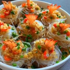 蒜蓉粉丝蒸虾的做法-家常味蒸菜谱