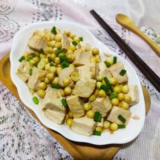 鸡头米烧豆腐的做法-家常味炒菜谱