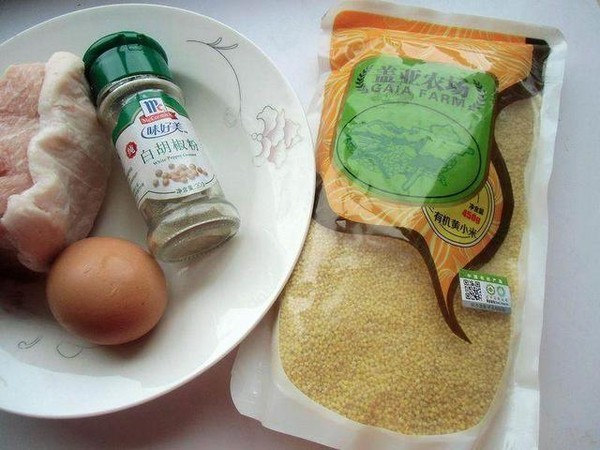 小米肉丸子的做法-家常味蒸菜谱-易网<a href=http://www.bryss.cn/ target=_blank class=infotextkey>健康养生</a>网 小米肉丸子的做法-家常味蒸菜谱