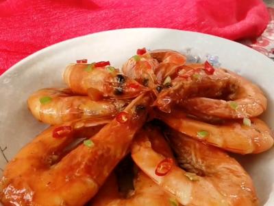 甜辣大虾的做法-其它口味炒菜谱