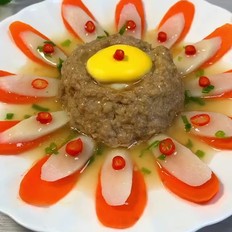 年夜菜花开富贵的做法-家常味蒸菜谱