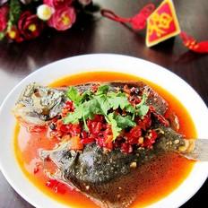 豉汁多宝鱼的做法-咸鲜味蒸菜谱