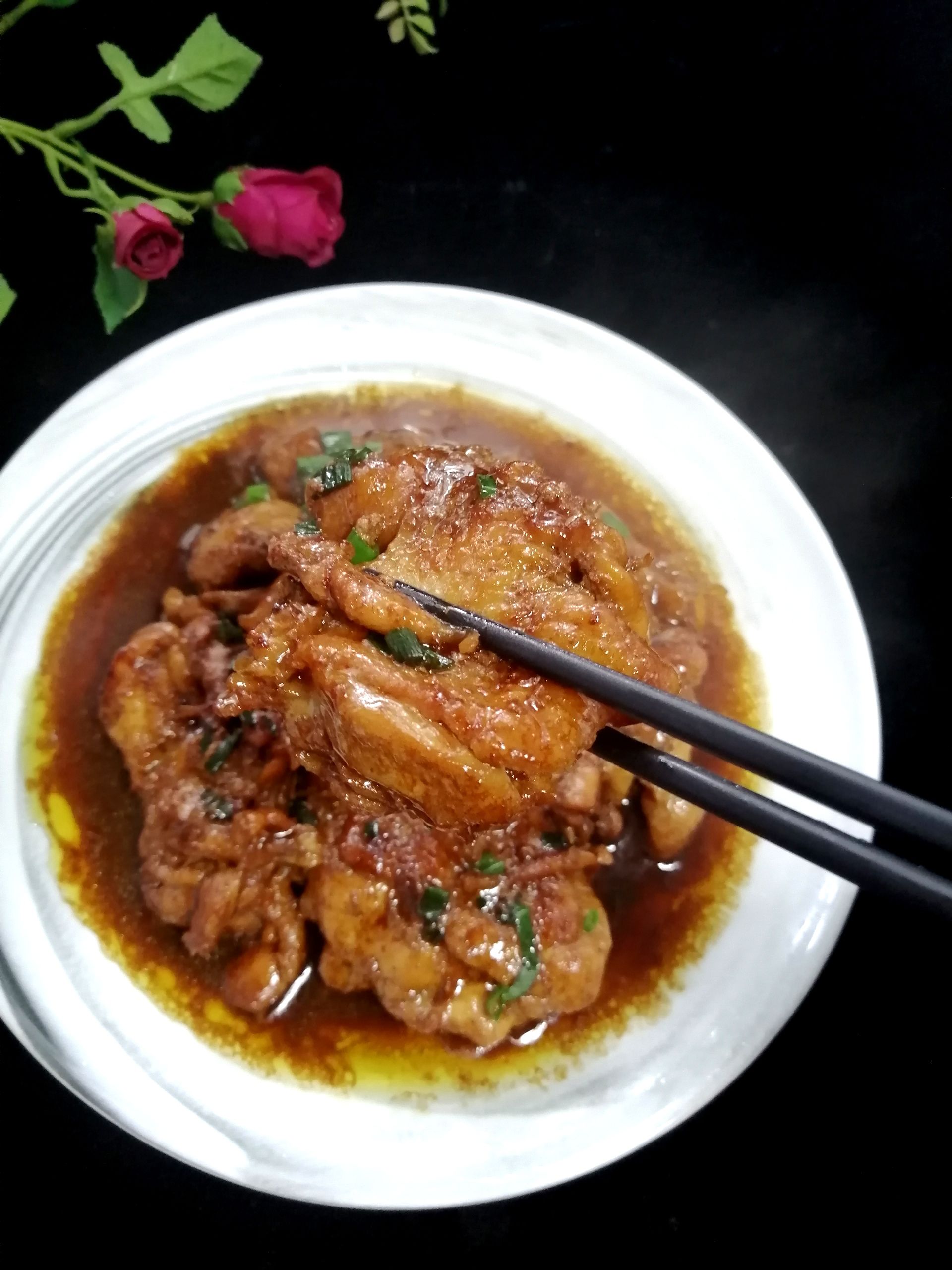红烧鸡腿排的做法-家常味煮菜谱