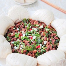 牛肉夹饼的做法-家常味炒菜谱
