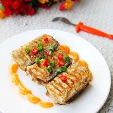 孜然香煎带鱼的做法-其它口味煎菜谱