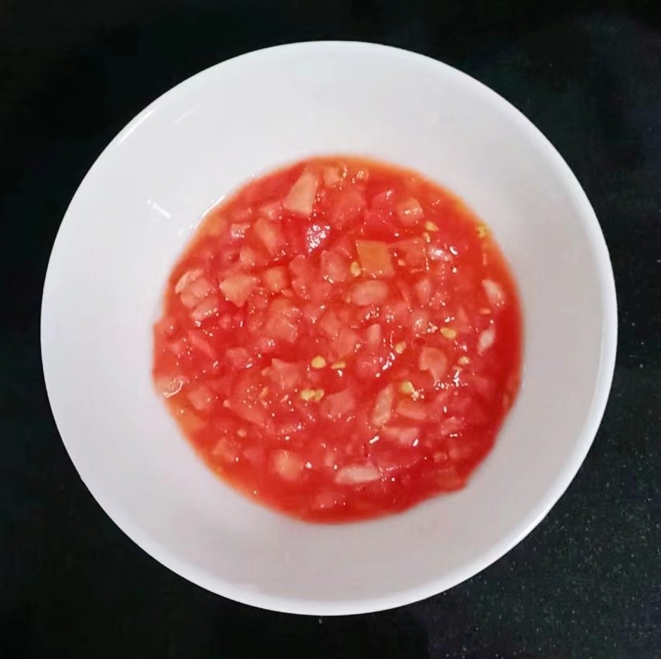 番茄鸡蛋饼的做法-家常味煎菜谱