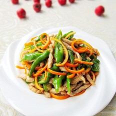 橙子皮炒肉丝的做法-家常味炒菜谱