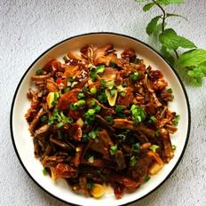 干豆角炒腊肉的做法-咸鲜味炖菜谱
