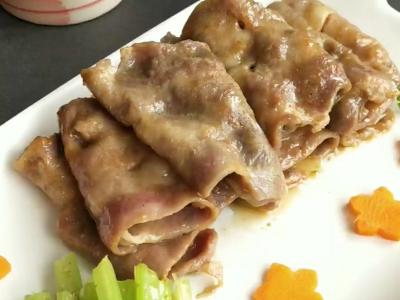 炙烤肥牛片的做法-咸鲜味煎菜谱