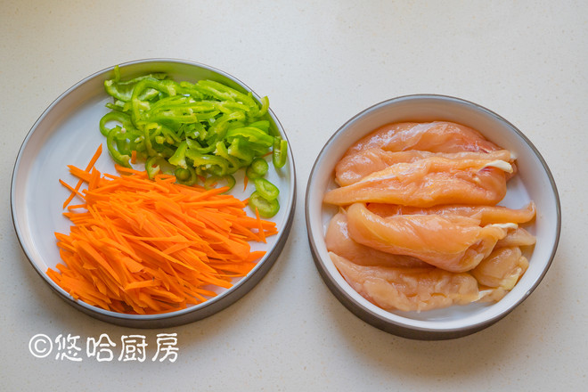 鱼香鸡丝的做法-家常味炒菜谱