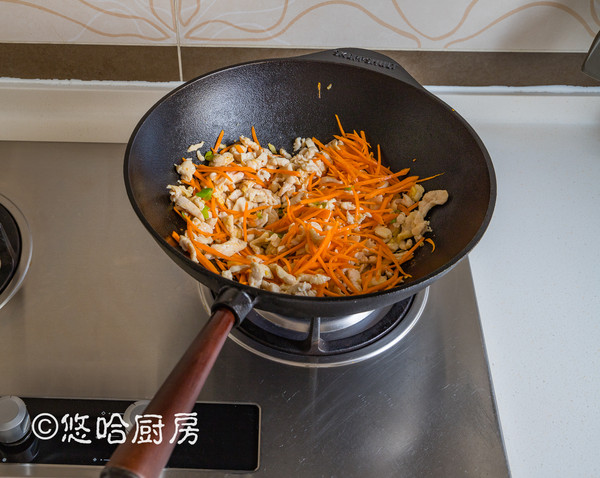 鱼香鸡丝的做法-家常味炒菜谱
