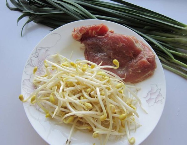 黄豆芽韭菜炒肉的做法-家常味炒菜谱