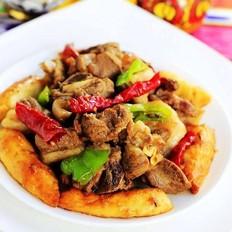 馕焖肉的做法-家常味焖菜谱