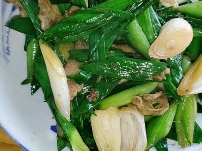 大蒜苗炒肉的做法-咸鲜味炒菜谱