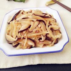 萝卜烧香菇的做法-家常味烧菜谱