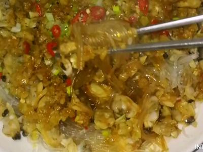 蒜蓉粉丝蒸蛤肉的做法-咸鲜味蒸菜谱