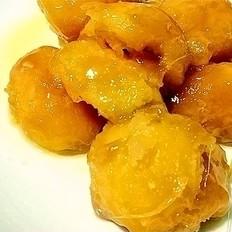 拔丝枇杷的做法-酸甜味拔丝菜谱