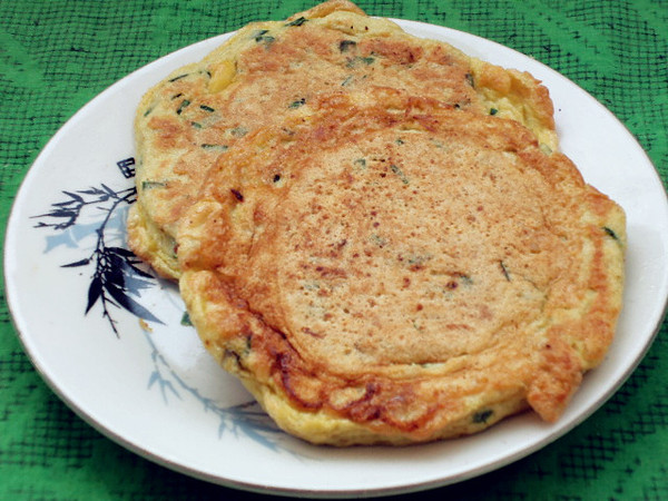 豆渣韭菜鸡蛋饼的做法-家常味煎菜谱-易网健康养生网 豆渣韭菜鸡蛋饼的做法-家常味煎菜谱