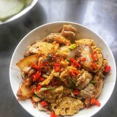 面筋炒肉的做法-香辣味炒菜谱