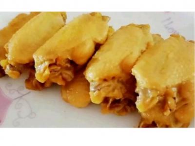黄栀鸡翅的做法-家常味煮菜谱