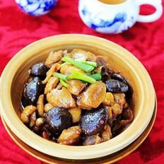 墨鱼干烧鸡的做法-家常味烧菜谱