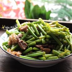 炒蒜苔的做法-咸鲜味炒菜谱