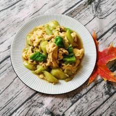 蚝油蛋炒丝瓜的做法-家常味炒菜谱