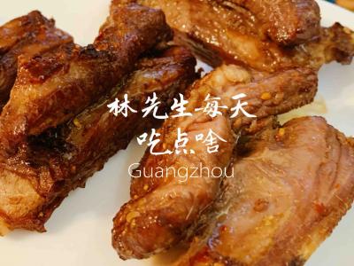 懒人系列-烤羊排空气炸锅的做法-香辣味烤菜谱