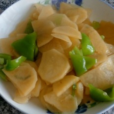 炒土豆片的做法-家常味炒菜谱