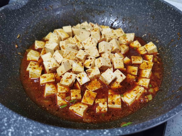 麻婆豆腐的做法-香辣味烧菜谱