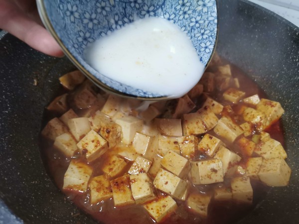麻婆豆腐的做法-香辣味烧菜谱