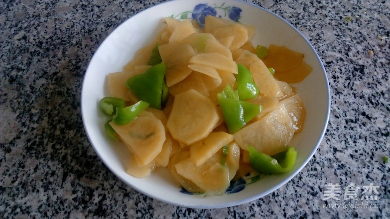 炒土豆片的做法-家常味炒菜谱