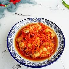 虫草花蒸鸡腿的做法-家常味蒸菜谱
