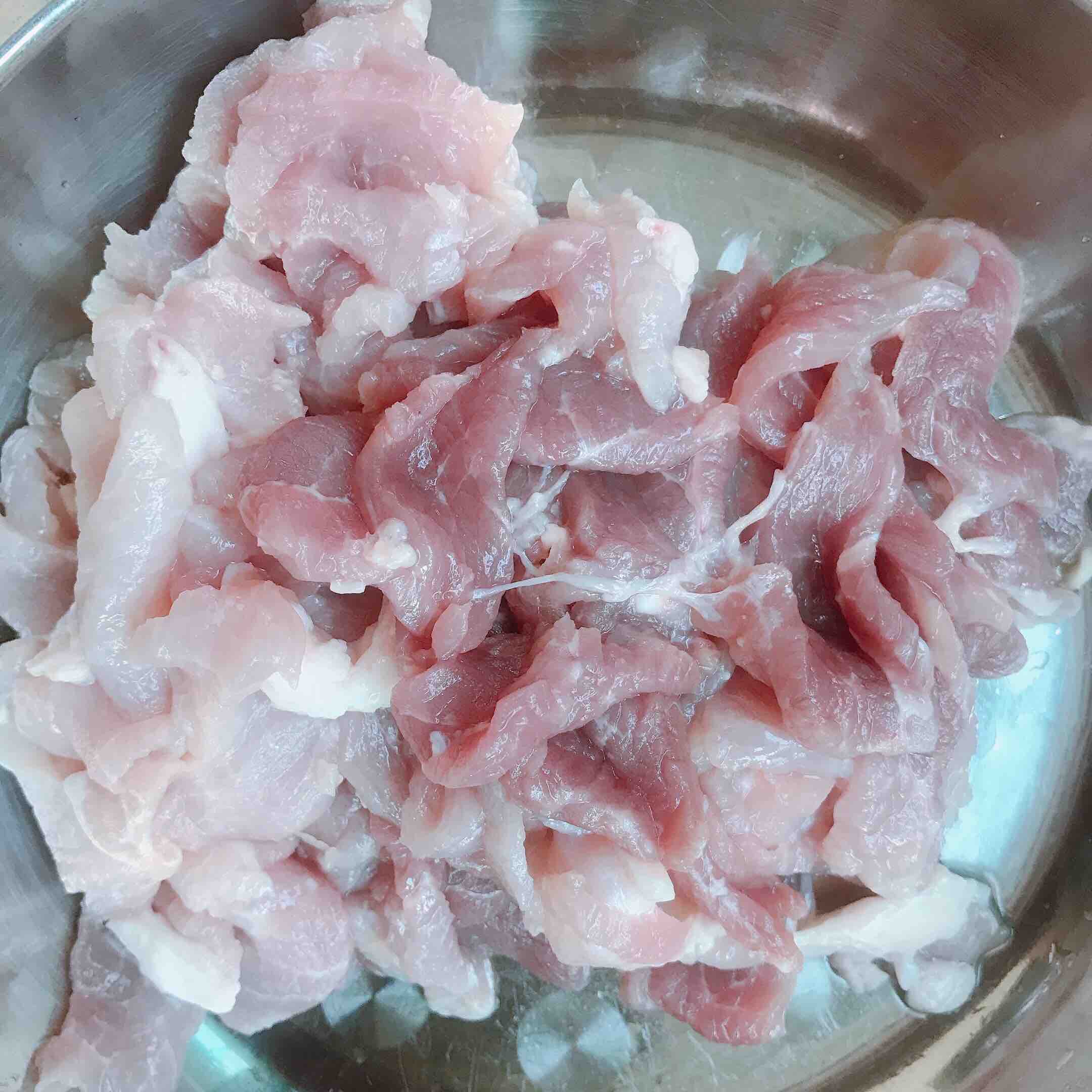 鸡蛋干炒肉片的做法-咸鲜味炒菜谱