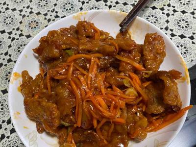 家庭版锅包肉，好吃到停不下来的做法-酸甜味炸菜谱