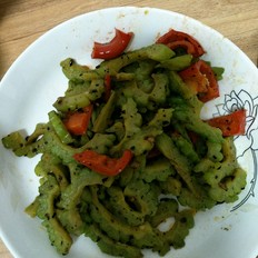 素炒苦瓜的做法-香辣味炒菜谱