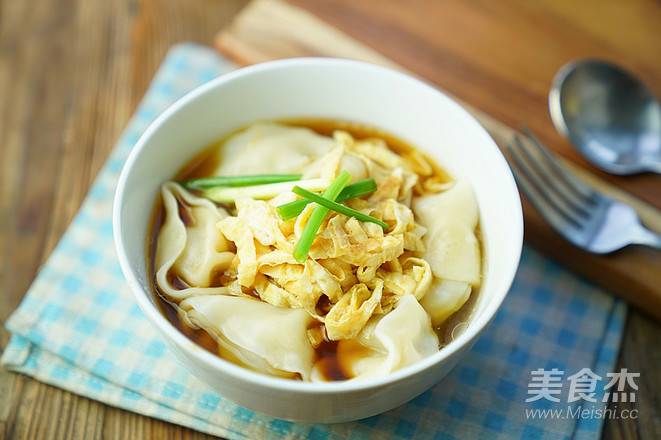 四季豆鲜肉馄饨的做法-家常味煮菜谱