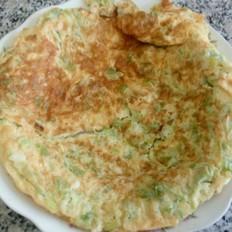 苦瓜鸡蛋饼的做法-家常味煎菜谱