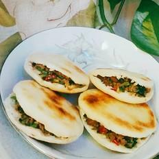 卤肉香菜夹馍的做法-酱香味煨菜谱
