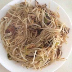 绿豆芽炒粉丝的做法-家常味炒菜谱