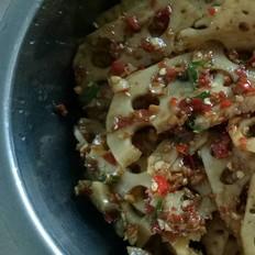 凉拌藕片的做法-酸辣味拌菜谱