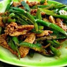 尖椒盐煎肉的做法-家常味炒菜谱