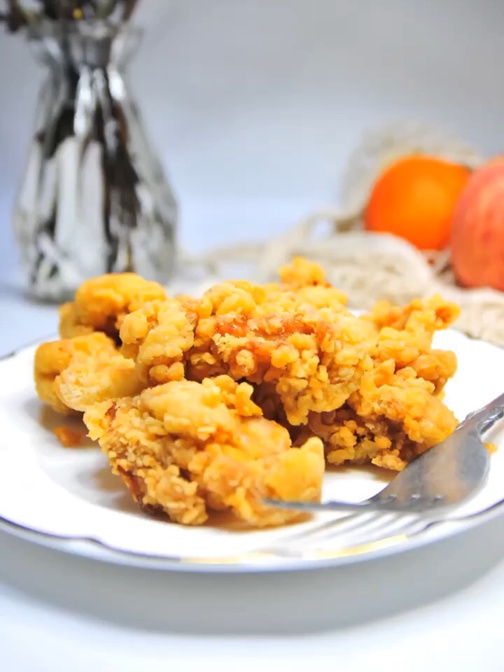 香酥炸鸡的做法-家常味炸菜谱
