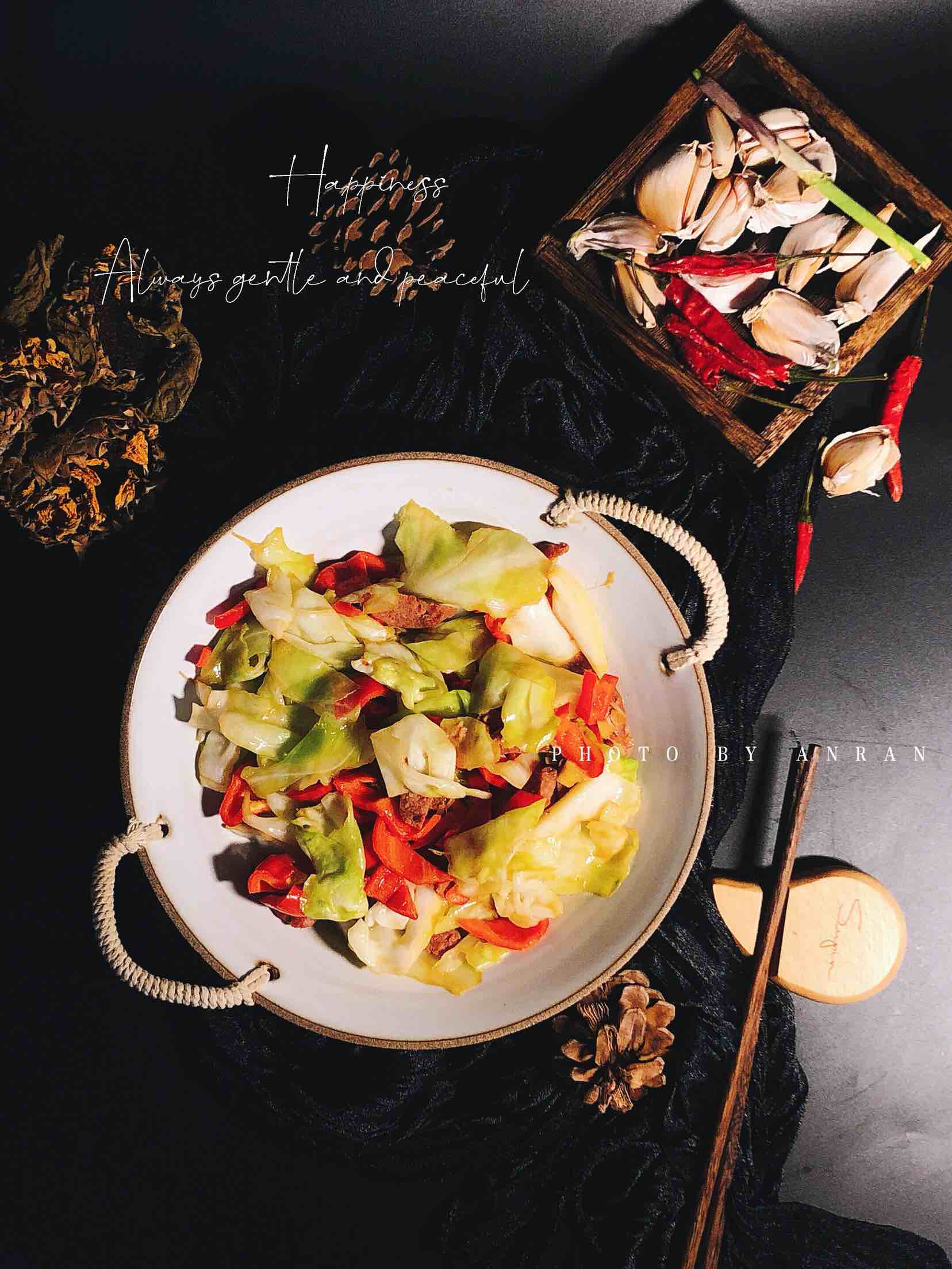 牛肉肠之烩三鲜的做法-家常味炒菜谱