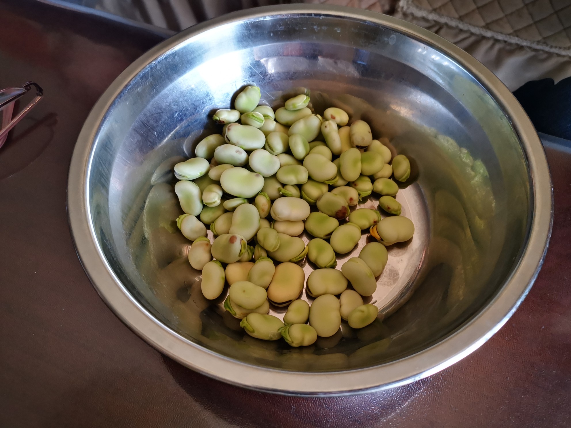 炒嫩蚕豆的做法-家常味炒菜谱